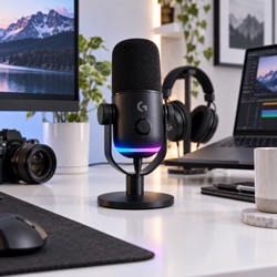 Logitech Mikrofon Test