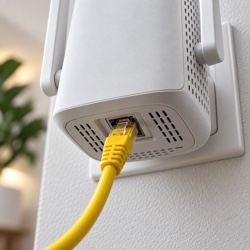 WLAN Repeater mit Ethernet-Anschluss Test
